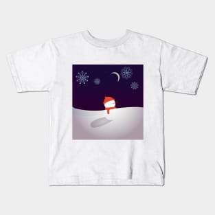 A Snow Day Kids T-Shirt